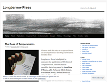 Tablet Screenshot of longbarrowpress.com
